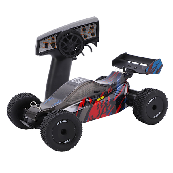 1/24 RC-bil 2WD Full Scale Hög Hastighet Uppladdningsbar 2,4 GHz Trådlös Fjärrkontroll Bilar för Över 14 År Gammal 2 Batteri