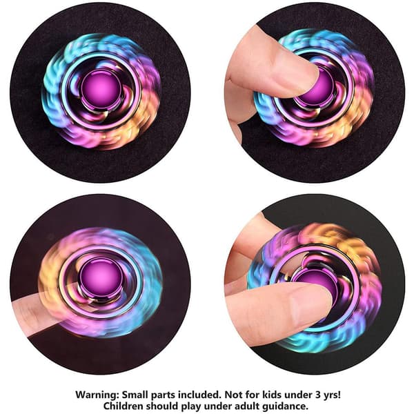Fidget Toys Kullagerleksaker i rostfritt stål EDC ADHD Stresslindrande leksaker för vuxna barn