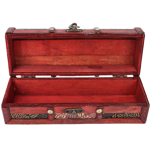 Træsmykker Opbevaringsboks Hjem Retro Udsøgt Hårnål Dokument Halskæde Armbånd Organizer Case