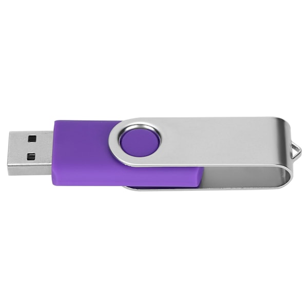 USB-minne USB Candy Purple roterbar minnepinne för PC Tablet 4GB