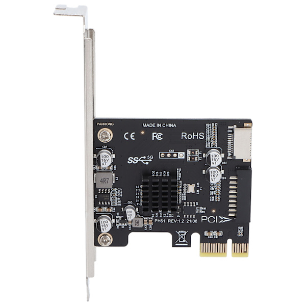 Adapterkort PCIE till USB 3.1Compact Hard Disk Expansion Card Datortillbehör för stationär dator