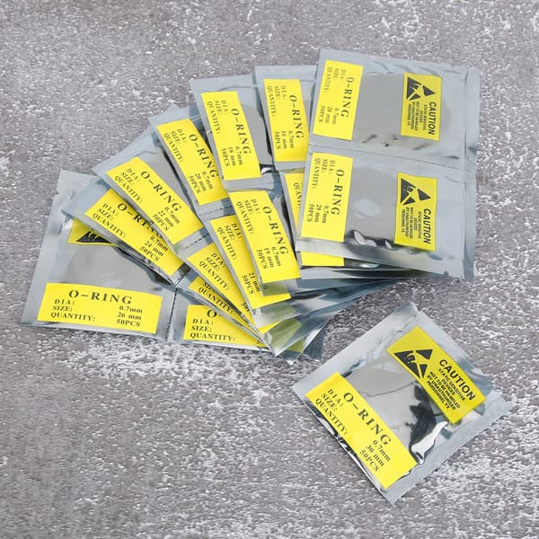 750 stk. 0,7 mm vanntette runde pakninger O-ring gummipakninger Ur-tilbehør