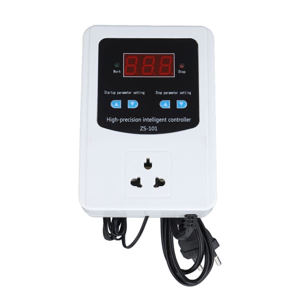 1500W Drivhus Temperaturregulator Digital Lufttemperaturregulator Termostat LCD Display 10A EU Stik 220V