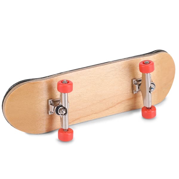 1 st lönn trälegering greppbräda finger skateboards med låda minska tryck presenter röd