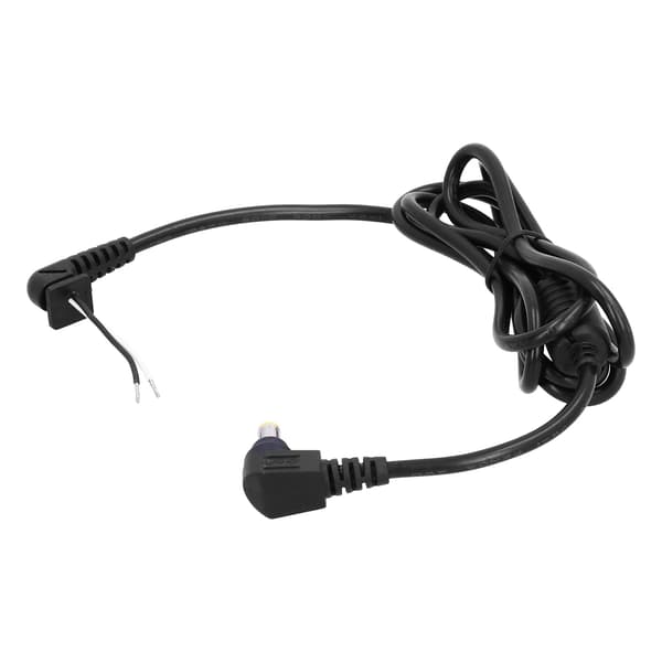Output Kabel 5.5x2.5mm Anti-interferens Albue DC Strømadapterledning med Magnetisk Ring til Lenovo Notebooks