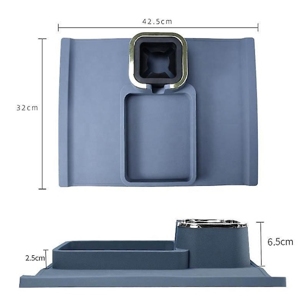 Bærbar Sofadrikkeholder - Sofastøttebord - Kopperholder for Sofa - Sofatilbehør - Passer til Lenestol Bord