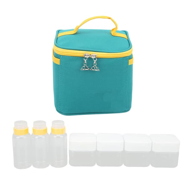 Utomhus Kryddset Portable BBQ Kryddburkar Set Kök Camping Kryddset Grön