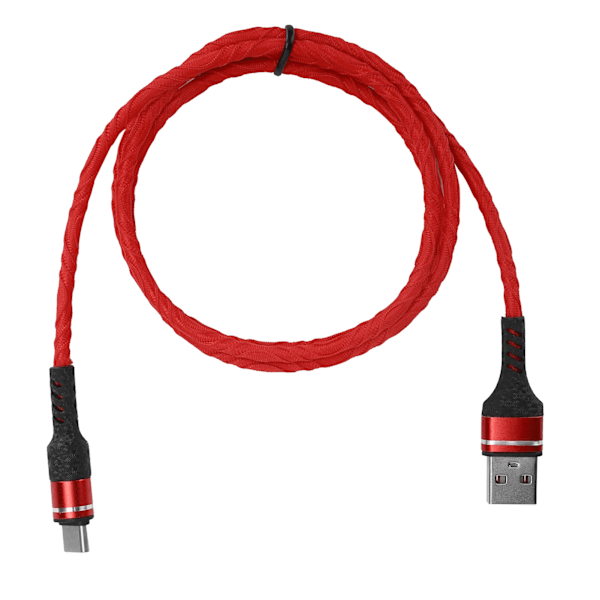 1M 3A nopea latauskaapeli punottu USB-laturi latauskaapeli datan synkronointilaturijohto Type C