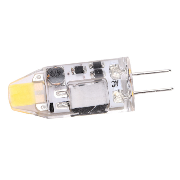 G4 LED-glödlampa 2W 300LM Bi Pin Light Ej dimbar för ljuskrona AC DC 12V (Kallvit 6000-6500K)