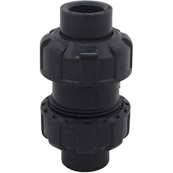 Sopiva 25 mm palloventtiili uima-altaan takaiskuventtiili takaisinvirtausta estävä PVC-venttiili (sisähalkaisija