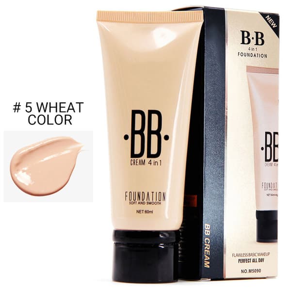 Profesjonell flytende sminkefoundation langvarig feilfri concealer kosmetikk 4#