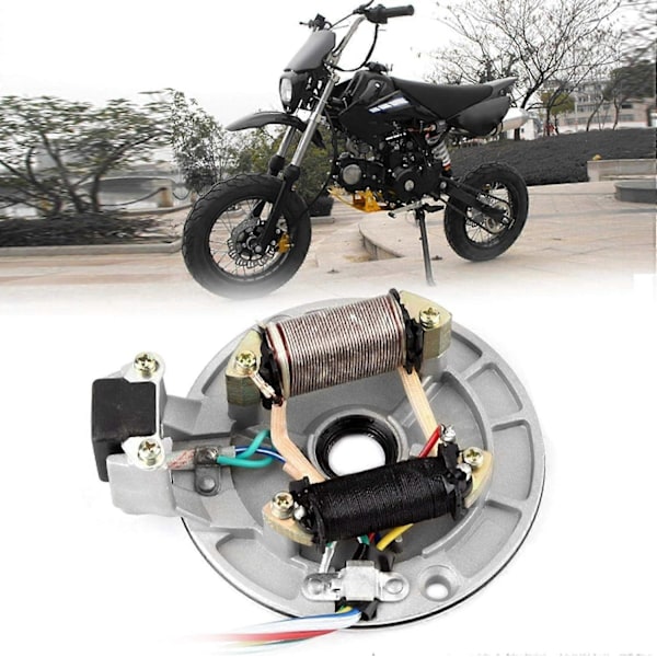 Stator Tændspole, Tændspole, JH70 Stator Plade Pickup Magneto Tændspole Rotor Til Pit/Dirt Bike 70cc 90cc 110cc 125cc