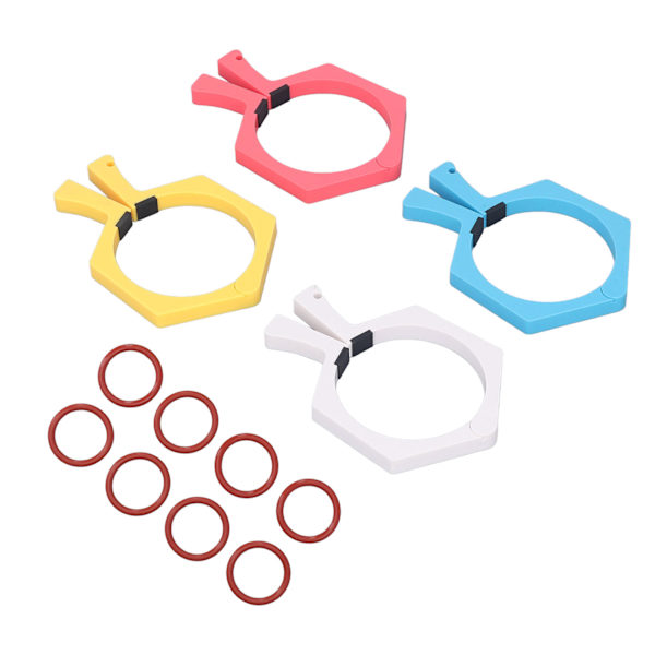 4 stk sublimering tumbler klemme ABS sublimering tumbler klemmeholder grep klips fikseringsverktøy for 20oz