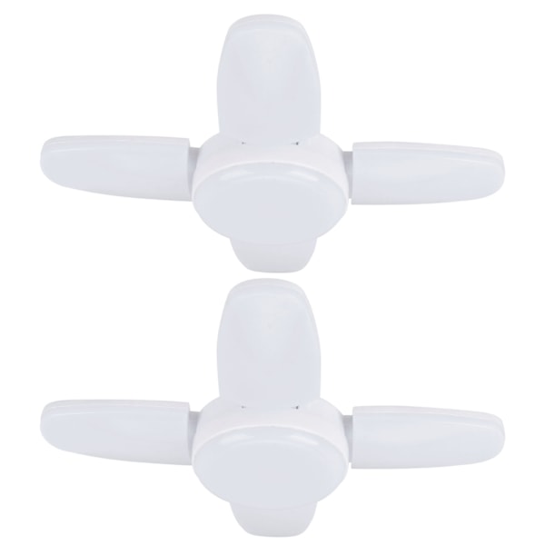 2 stk. LED-garageloftslampe 38W Deformerbar Justerbar Foldbar Minebelysning 85‑265V