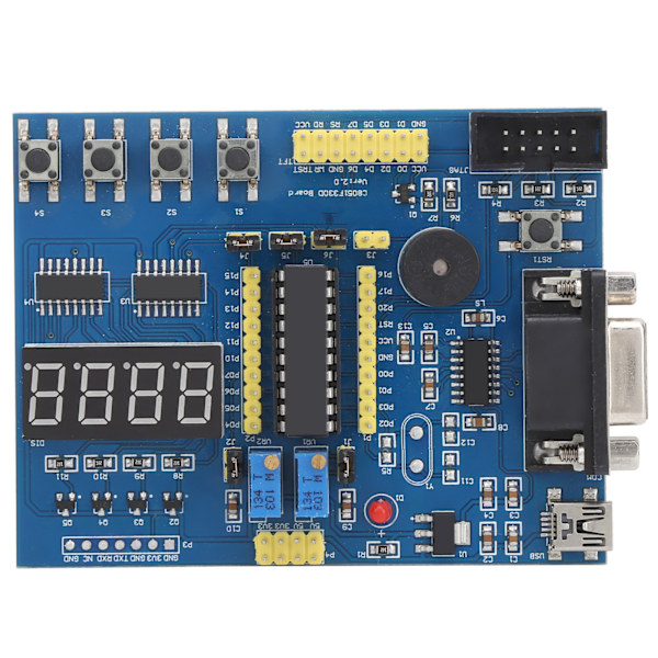 Udviklingskort System Læring Eksperiment Modul Industrielle Kontrolkomponenter C8051F 3-5V