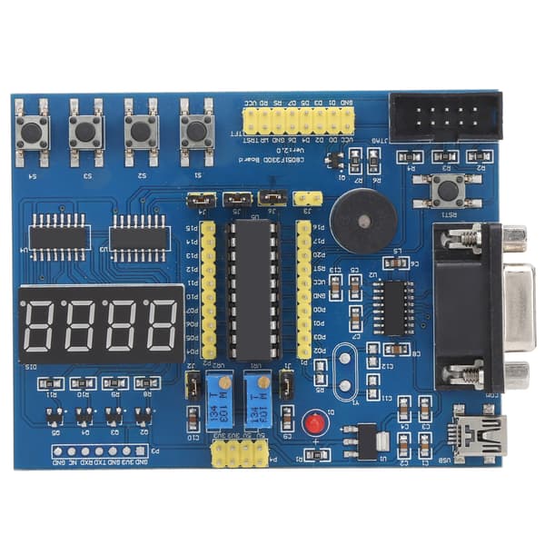 Utvecklingskort System Inlärning Experiment Modul Industriella Kontrollkomponenter C8051F 3-5V