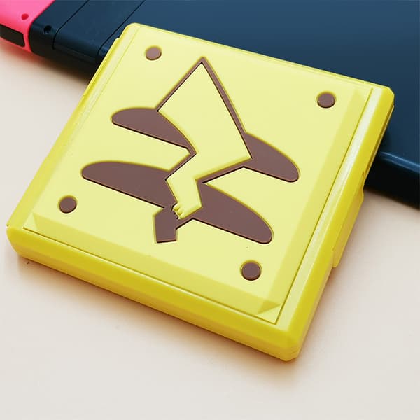 Spilkortetui Multifunktionelt Plads til 12 Store Kort 12 Små Kort Hard Shell Spilkortholder til Switch til OLED til Lite