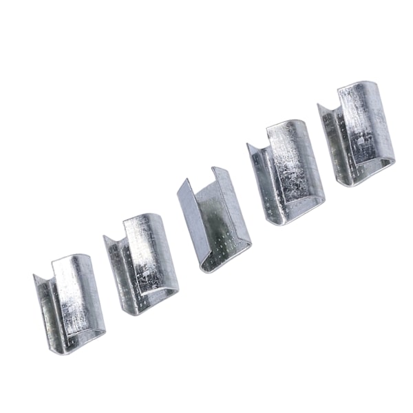 Metallbåndspenne Galvanisert stålemballasje Åpne forseglinger for 16 mm plast PET-stropp