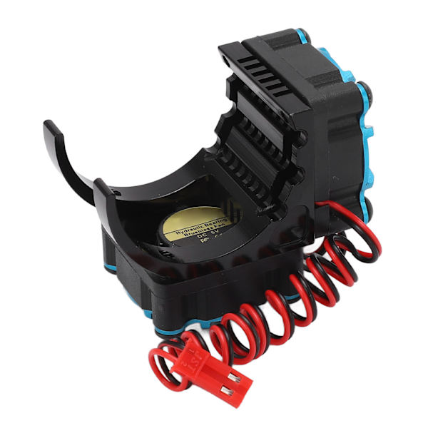 RC-motor kylfläkt med dubbla fläktar för 550 3650 3660 3670 3674 motor 36 mm diameter svart