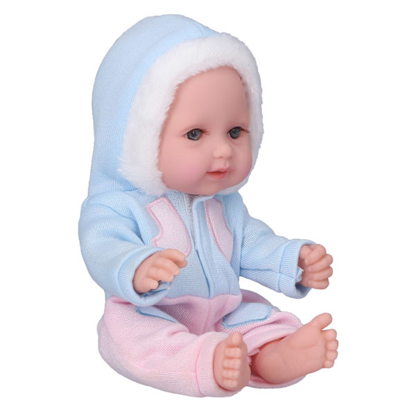 11 tums mjuka och bedårande rörliga leder Reborn babydockor med kläder #1