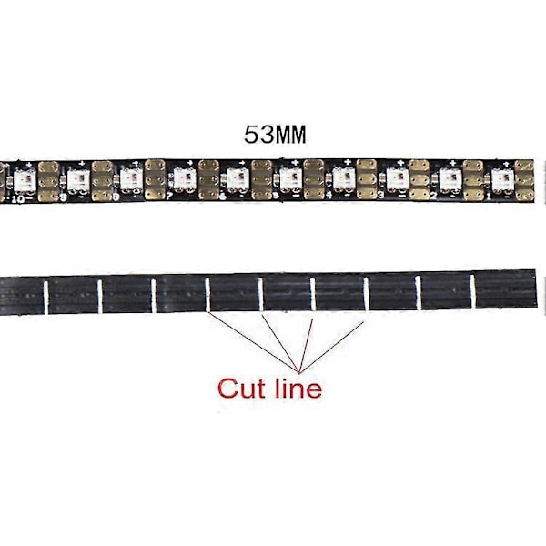 100 stk. DC5V WS2812 2020 LED Chip Mini SMD Adresserbar Digital RGB Fuld Farve LED Chip Pixels kompatibel med Sc