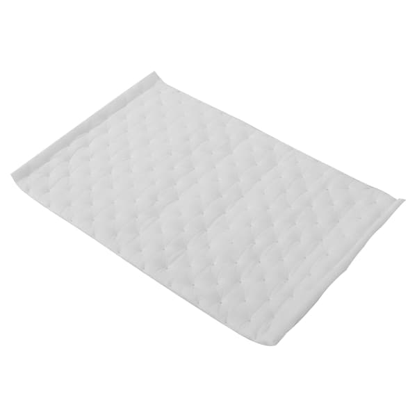 50x80cm Lyddempingsmatte for bil Varmeisolasjon Bomull Hvit Universal for Bildør Panser