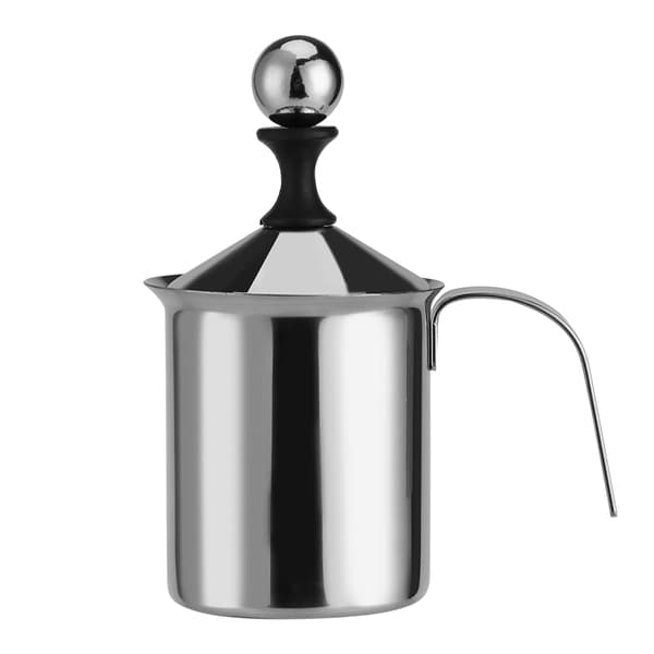 400ML/800ML Rustfrit Stål Manuel Mælkeskummer Dobbelt Mesh Kaffe Skummer Fløde Blender Piskeris
