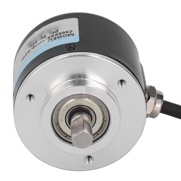 2-fase inkrementell rotasjonskoder 50 mm ytre diameter IP50 PNP rotasjonskoder DC5-24V 600P/R