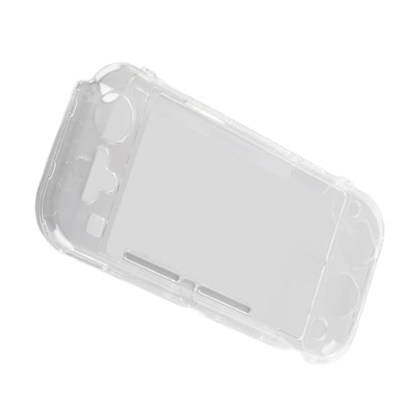 Spelkonsolfodral Lätt Klar Hårt Skydd Bakstycke Anti-rep Skyddande Tillbehör för Switch Lite