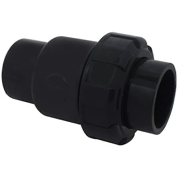 Palloventtiili 25 32 40 50mm pvc-vesiventtiili takaisinvirtauksen estoventtiili uima-allasventtiili (Sisähalkaisija 50mm)