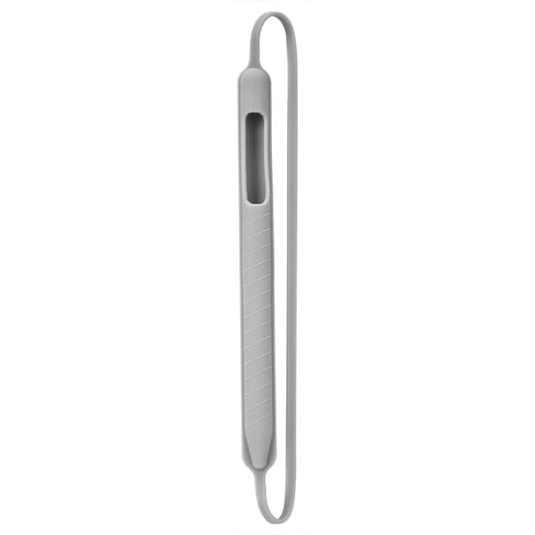 Silikonpennfodral för Apple Pencil 1:a och 2:a generationens skyddsfodral grå