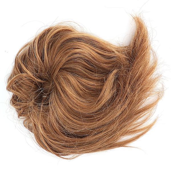 Slarvig Bun Faux Hårpiece Elastisk Tovig Uppdo Hår Extensions Ponytail Hårpieces för KvinnorQ17-86/10#