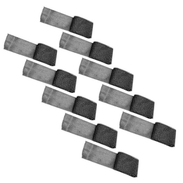 Blonderibbon DIY Dekorationsnetz Kantenbesatz Nähbekleidung Pacthing Zubehör 10 Yards 60mmBlack‑S5