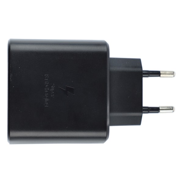 EU Plug Charger PD45W Supernopea lataus EU Plug to Type C power Samsung S22 EU Plug 100-240V 45W