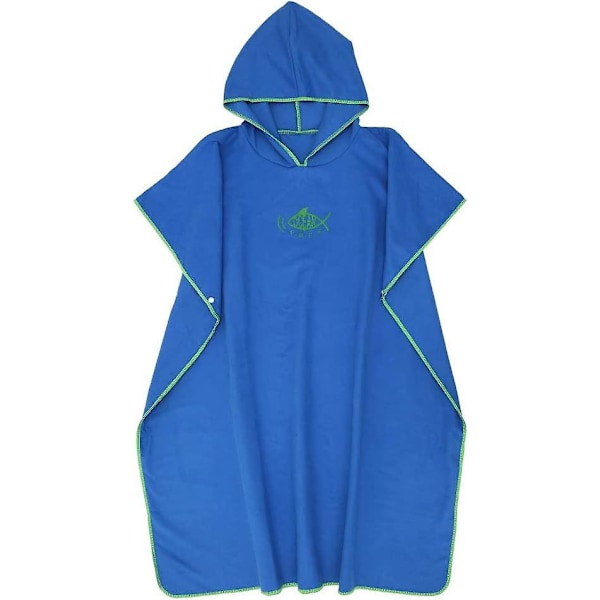 Vuxen Poncho Handduk Mikrofiber Ombyteshandduk Lättviktig Huvförsedd Badrock Snabbtorkande för Surfing Simning Wakeboard Strand Män Kvinnor Unisex Storlek