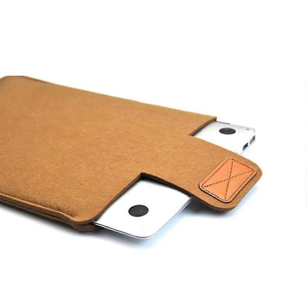 Filtfodral Tabletfodral Väska För Macbook 11 13 15 Tum Enfärgad