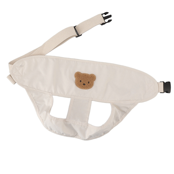 Babystolsele Bärbar Mjuk Längd Justerbar Andningsbar Babymatning Säkerhetssäte Rem 54cm Khaki