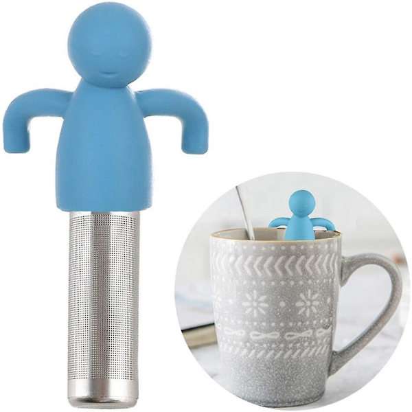 Sød Te-infuser i Rustfrit Stål til Løse Te - Finmasket Si-kugle, Perfekt til Tekopper og Tekander