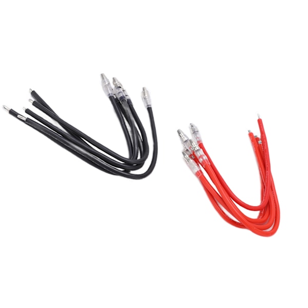 10 stk. RC motorkabel - holdbar, blød, ikke let at knække - pålidelig kugleforbindelse forlængerkabel til børstede motorer