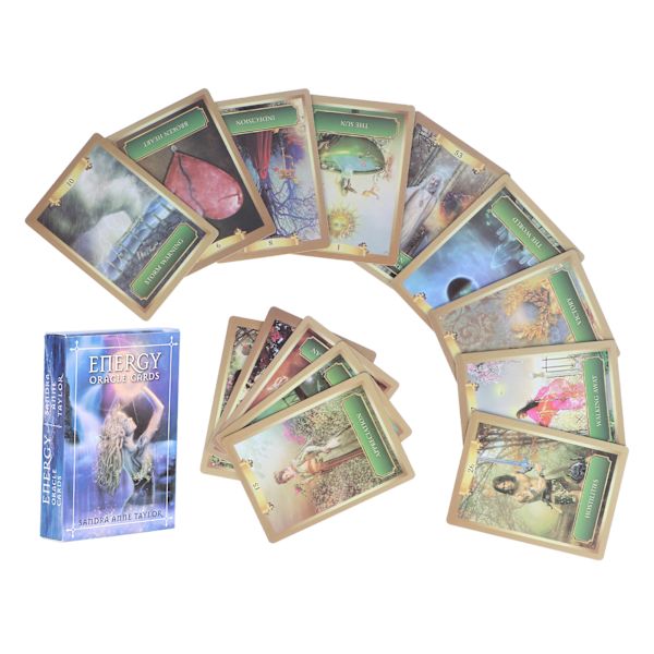 Hologram Paper Engelsk Språk Tarot Kort Spådom Spillkort Interaksjon Brettspill Kort