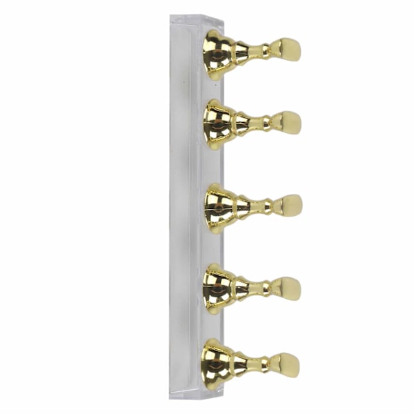 Falsk negl display stativ holder sett negl kunst praksis holder gull magnetisk negl visning hylle
