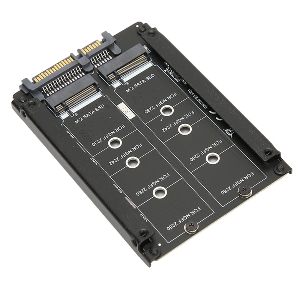 M.2 SSD til SATA Adapter 6Gbps transmission M.2 NGFF SATA 22PIN Port SATA SSD udvidelseskort til computer ENCNF2S H01