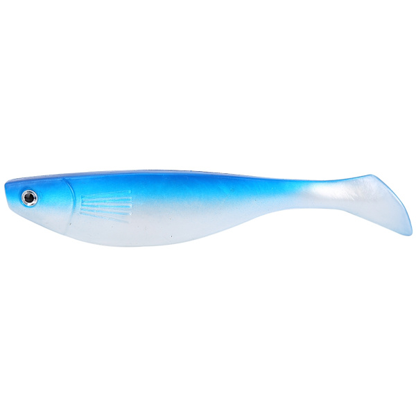 2 st/paket Nya Levande Konstgjorda Mjuka Beten Falskt Fiskebete Tillbehör (Blå)