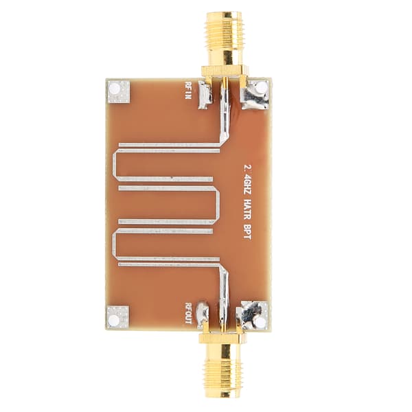 Bandpass-suodatinmoduuli mikroliuskasignaalilevy 2,4 GHz lisävaruste elektroninen komponentti