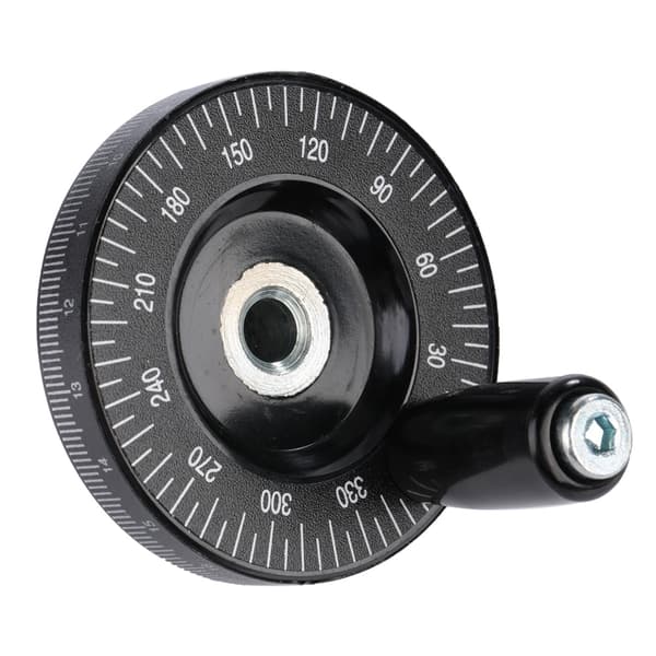 1 stk 63 mm solid bakelitt håndhjul skala håndhjul maskintilbehør