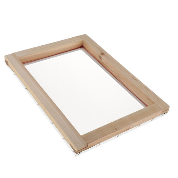 3st Screentryck Träram Silke Tryck Mesh Screentryck 25 x 35cm 77T