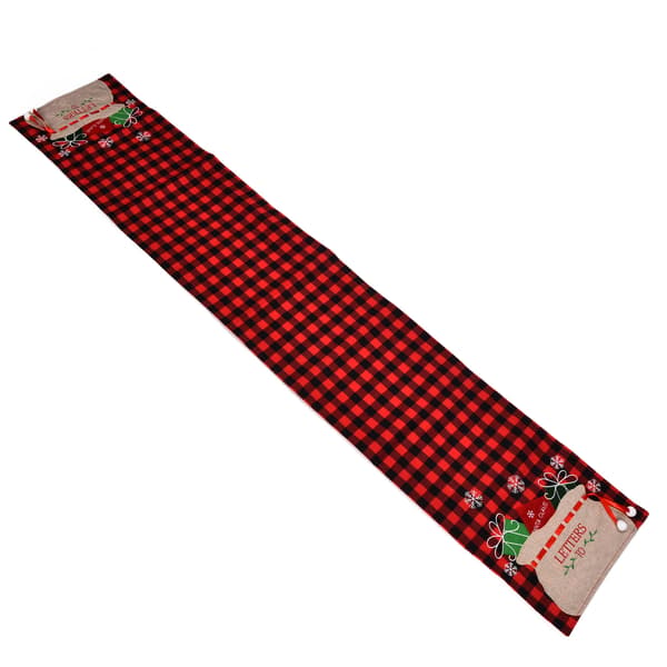 Dug Rød Sort Gitter Flannel Design Enkel Generøs Elegant Julepynt