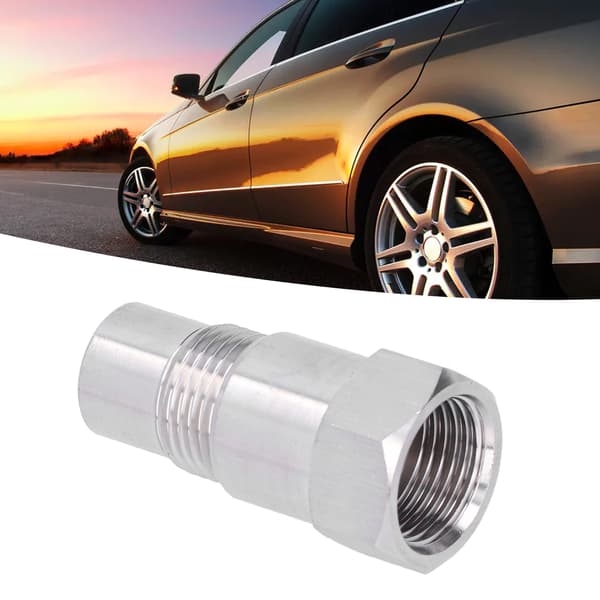Oxygen 02 Sensor Adapter Høj Styrke Bil Motor Lys Oxygen Sensor til de fleste køretøjer M18X1.5mm