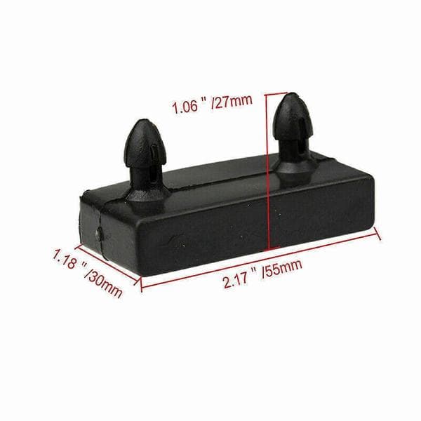 Bed Slat Holders Plastic End Caps for Wooden Slat Base - 20 PCS