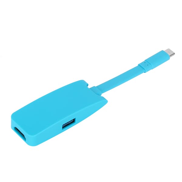 3 i 1 4K Type C til HDMI HUB-adapter Projeksjonskabel Multifunksjonell dokkingstasjon